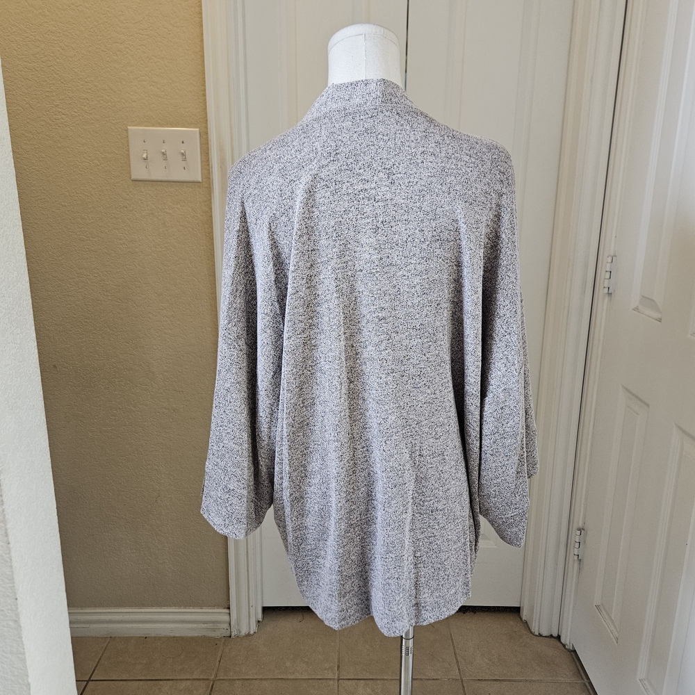 Nally & Millie Open Front Cardigan – Heathered Knit Size Medium NWT - Picture 12 of 13